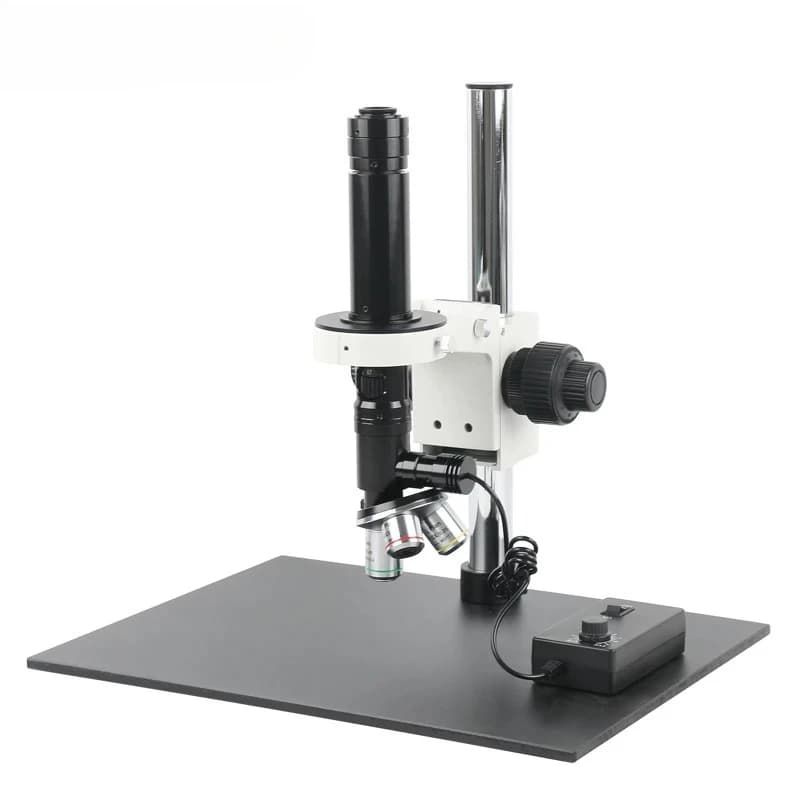 Obiettivo Coassiale con Lente Luminosa 15X-10000X, Obiettivo Metallografico Acromatico L PLAN 5X 10X 20X 50X con Regolazione Fine per Microscopio