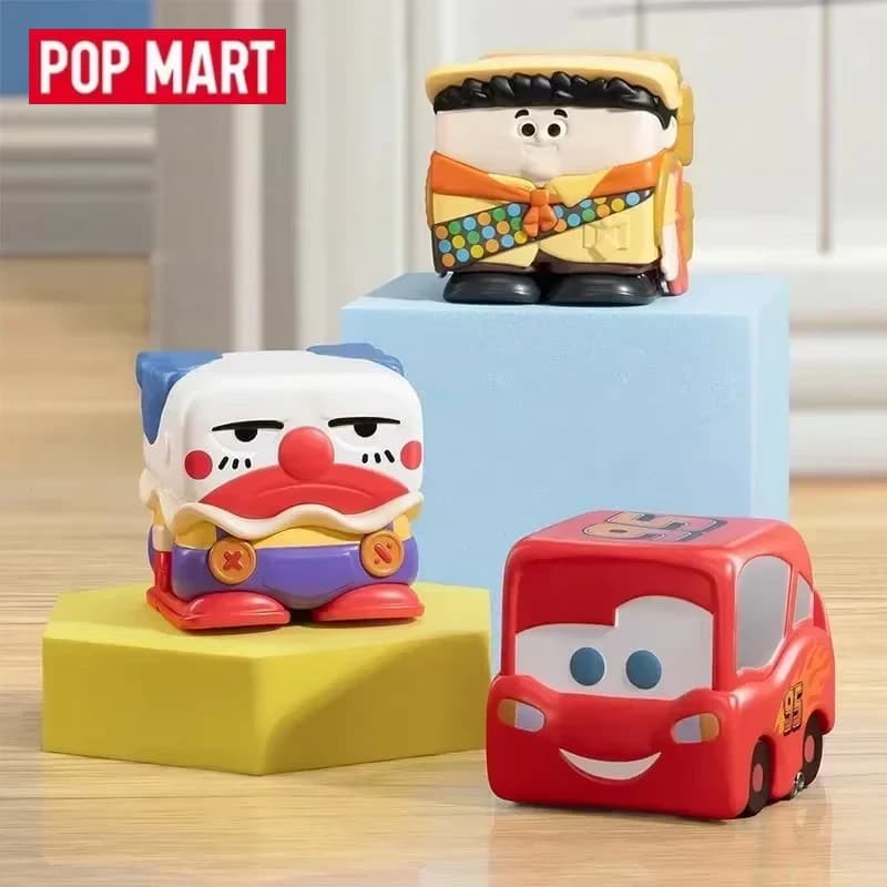 POP MART Disney/Pixar POP CUBE - 1 Series Blind Box Toys Kawaii Anime Action Figure Surprise Genuine Original Mystery Box Gift