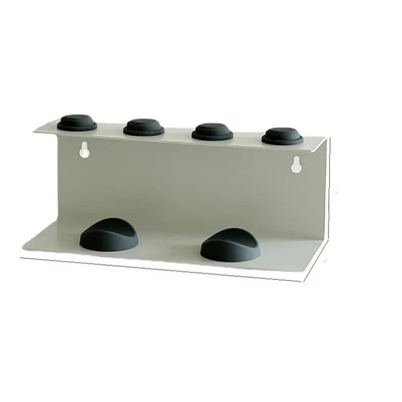 Non Perforated Hair Dryer Storage Rack, Bathroom Hair Dryer Accessories Sorting Rack, Straightener, Curling Iron Storage JJ1120