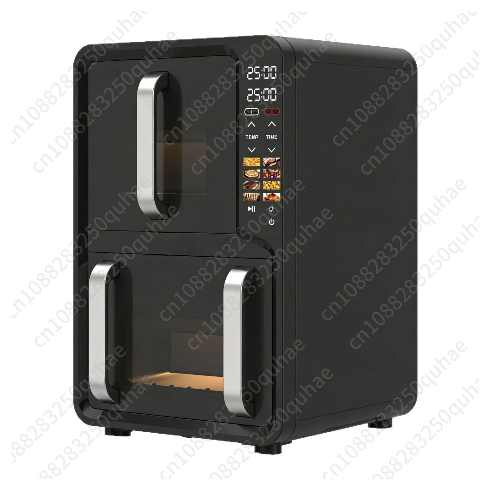 Large capacity air fryer household high power intelligent smoke-free electric fryer