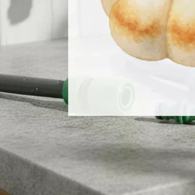 PP Plastic Double Way Hose Connector Leak Proof Durable Perfect For Garden Watering Car Washing Irrigation