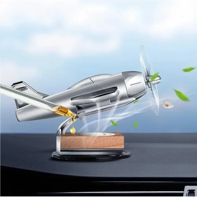 Solar Energy Car Deodorant Perfume Table Perfume Solar Car Perfume Aromatherapy Rotating Decoration for Mini Air