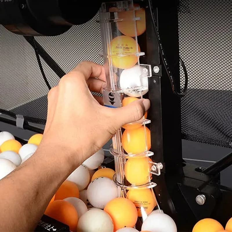 Z6-PRO Robot da ping pong/Macchina Facile da montare Articoli per esercitarsi con palline di riciclo multifunzionali