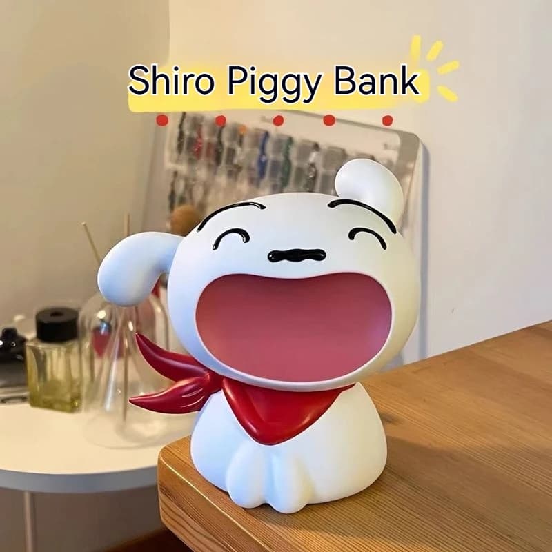 Creative Shiro Figure Series Storage Organizer Piggy Bank Entrance Shoe Cabinet Ornament Decor Collectible Toys Anime Fans Gift