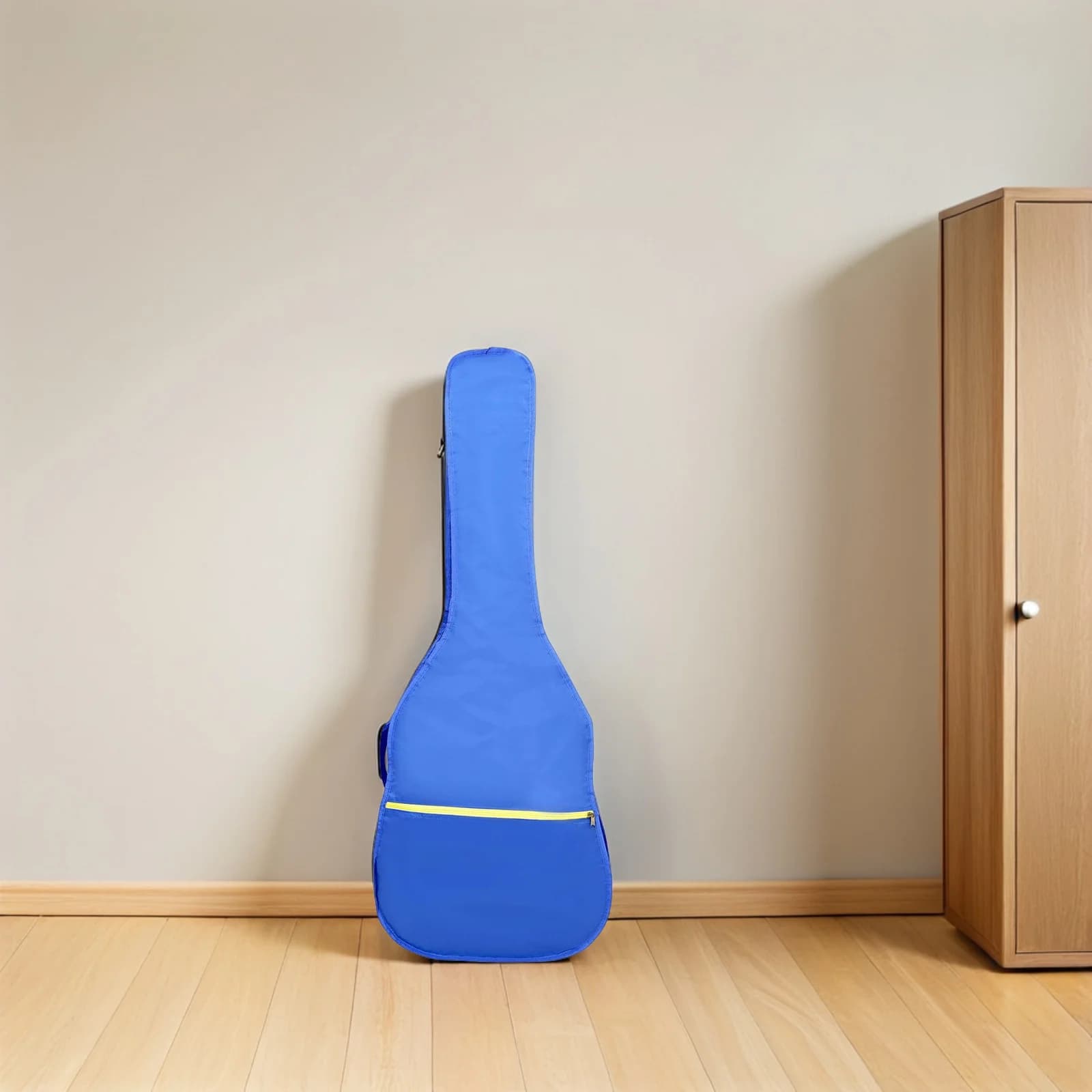 Zaino per chitarra impermeabile da 41 pollici Gig Bag in tessuto Oxford per protezione imbottita per ukulele per basso elettrico folk classico acustico