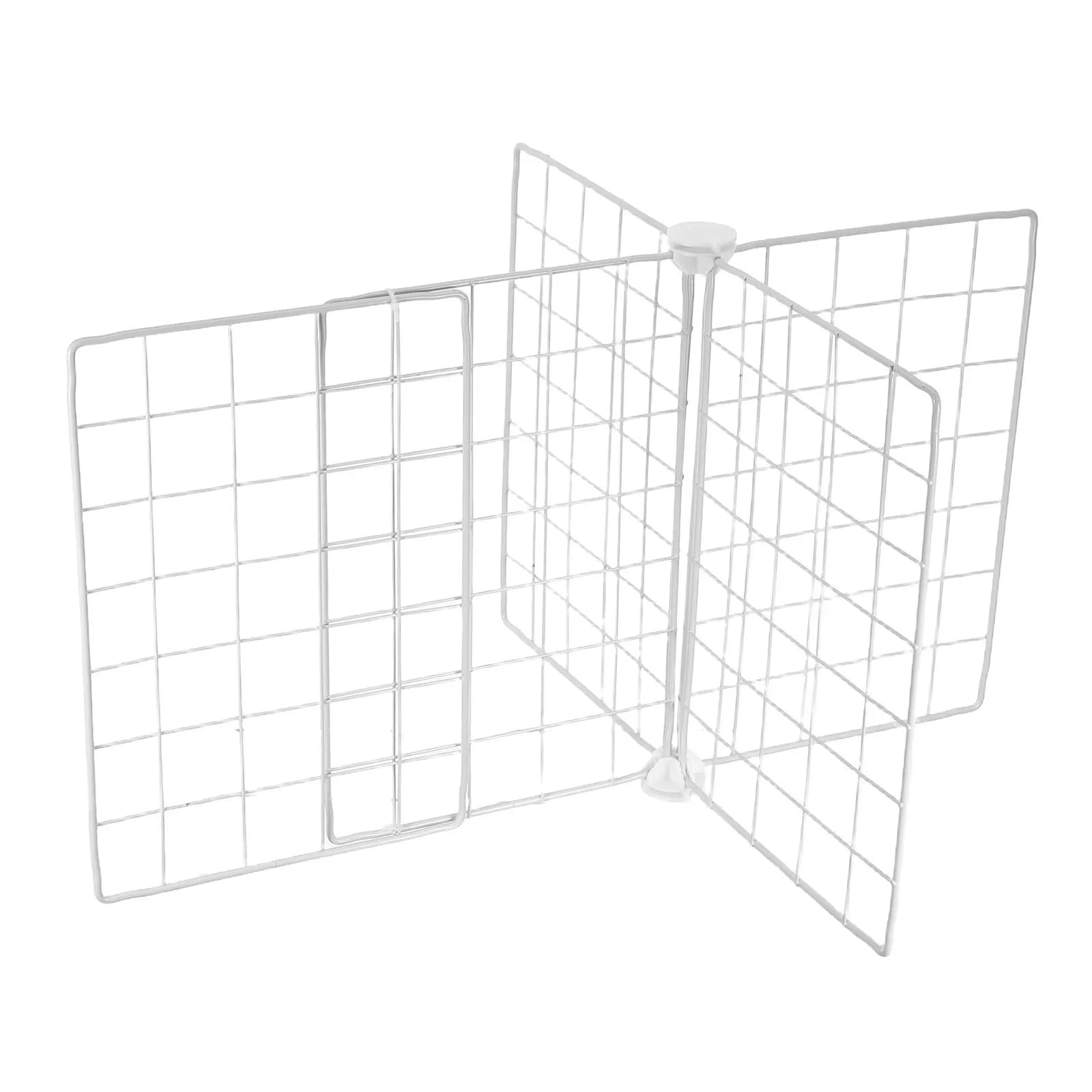 Divisorio in Filo Metallico per Congelatore, Pannello Separatore per Frigorifero, Divisorio Multifunzionale in Filo Metallico per Uso Domestico