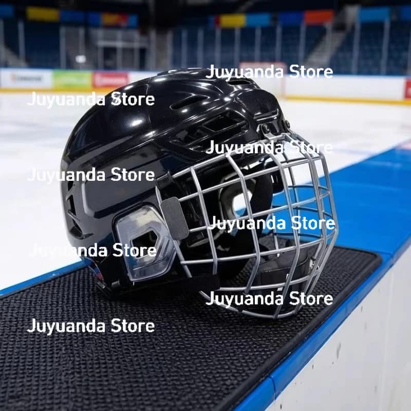 Caschi da Hockey su Ghiaccio per Bambini, Adolescenti e Adulti, Caschi per Pattinaggio su Ghiaccio, Attrezzatura Ricreativa