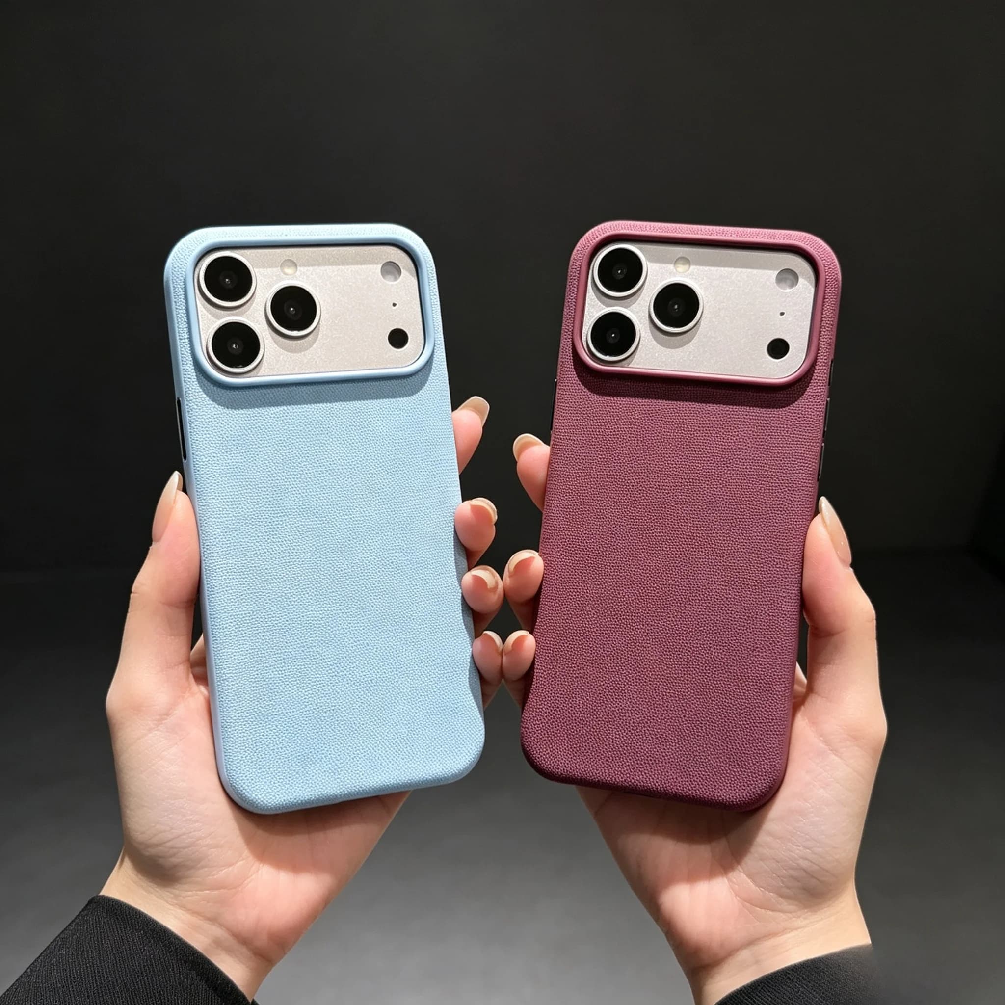 Original 1:1 Replica Technology Woven Texture Magnetic Case With Box For iPhone 18 Pro Max 17 16 15 14 For MagSafe Protect Cover