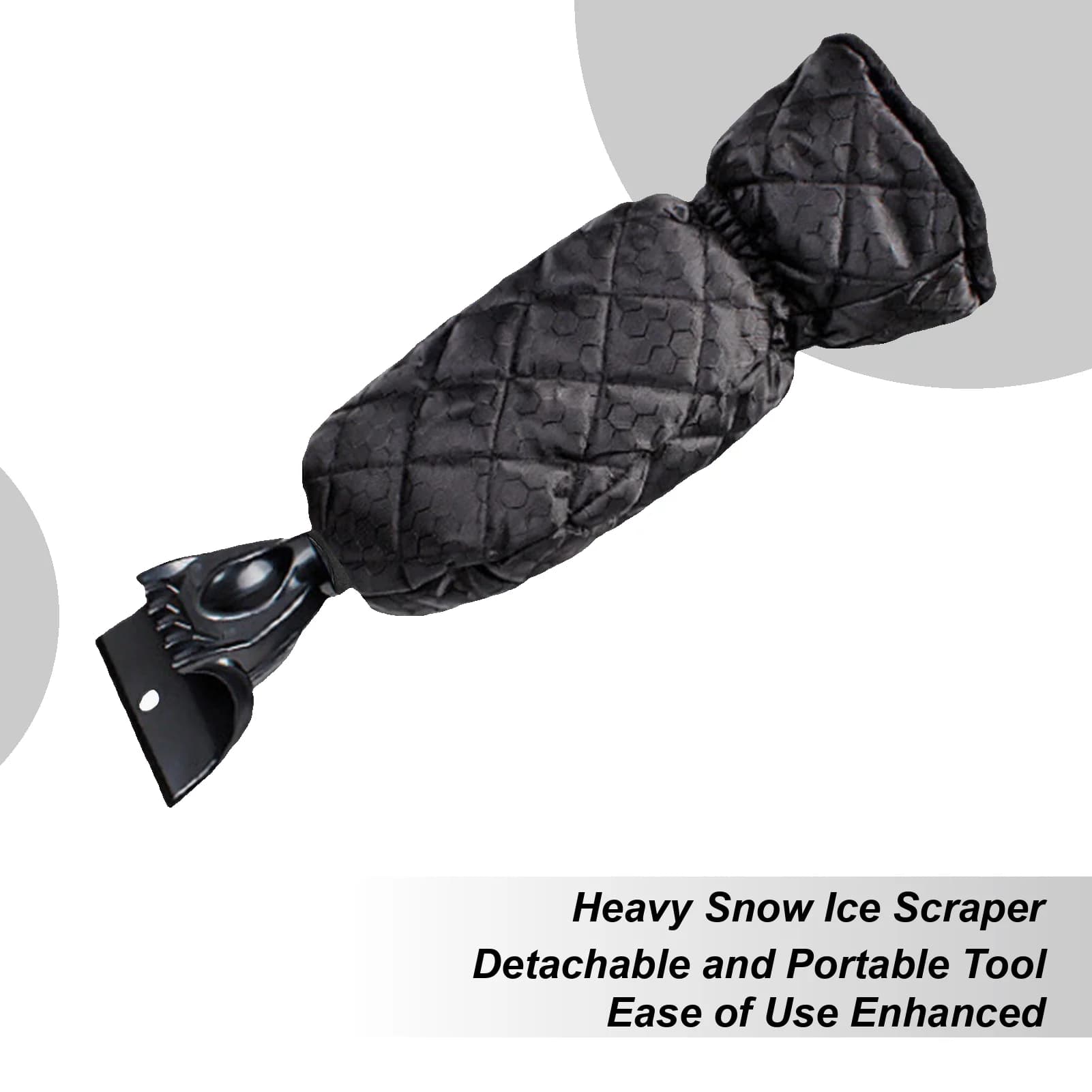 Snow scraper for cars Ice scraper Gloves set for snow removal Tool kit Automotive cleaning equipment for exterior vehicle doors