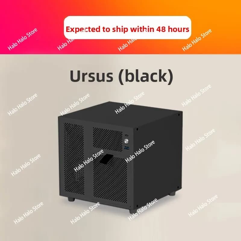 Ursa Minor chassis NAS a 4 posizioni Alimentatore SFX Scheda principale ITX server di archiviazione domestica piccolo chassis