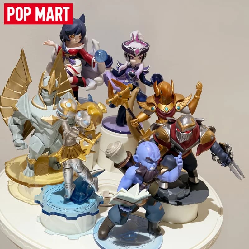 2026 Hot POP MART League Of Legends Midlane Showdown Series Blind Box Action Figure Collectible Ornament Gift For Anime Game Fan