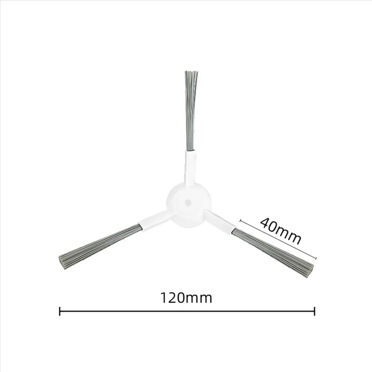 MSOR 30 Pezzi Spazzole Laterali per Robot Aspirapolvere Xiaomi Dreame X30 / X30 Pro S30 L10S Ultra S10 S10 Pro S20, Parti di Ricambio e Accessori