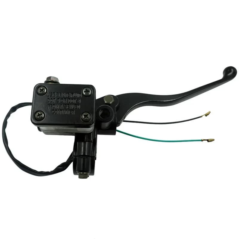 Leva del freno idraulico della pompa principale anteriore destra per Dirt Pit Bike ATV Quad Ciclomotore Scooter Buggy Go Kart Moto Motocross
