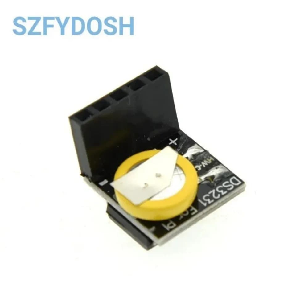 DS3231 real-time clock module for Arduino 3,3 V/5 V with battery for Raspberry Pi