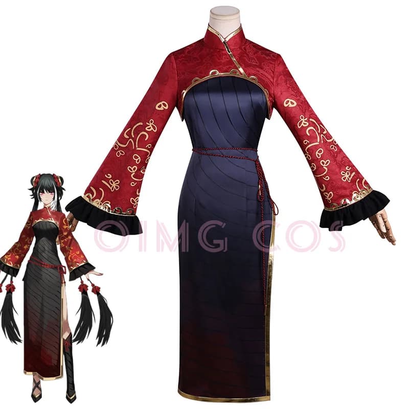 Costume Cosplay di Jia Xichun da Limbus Company, Uniforme per Carnevale, Costume di Halloween per Donne, Abbigliamento da Gioco Anime
