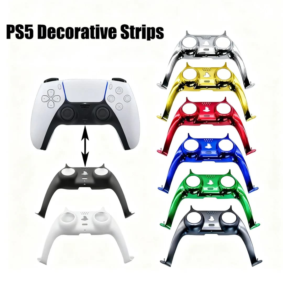 Striscia Decorativa per Controller PS5 2026, Cover Protettiva per Joystick, Accessori Decorativi per Impugnatura