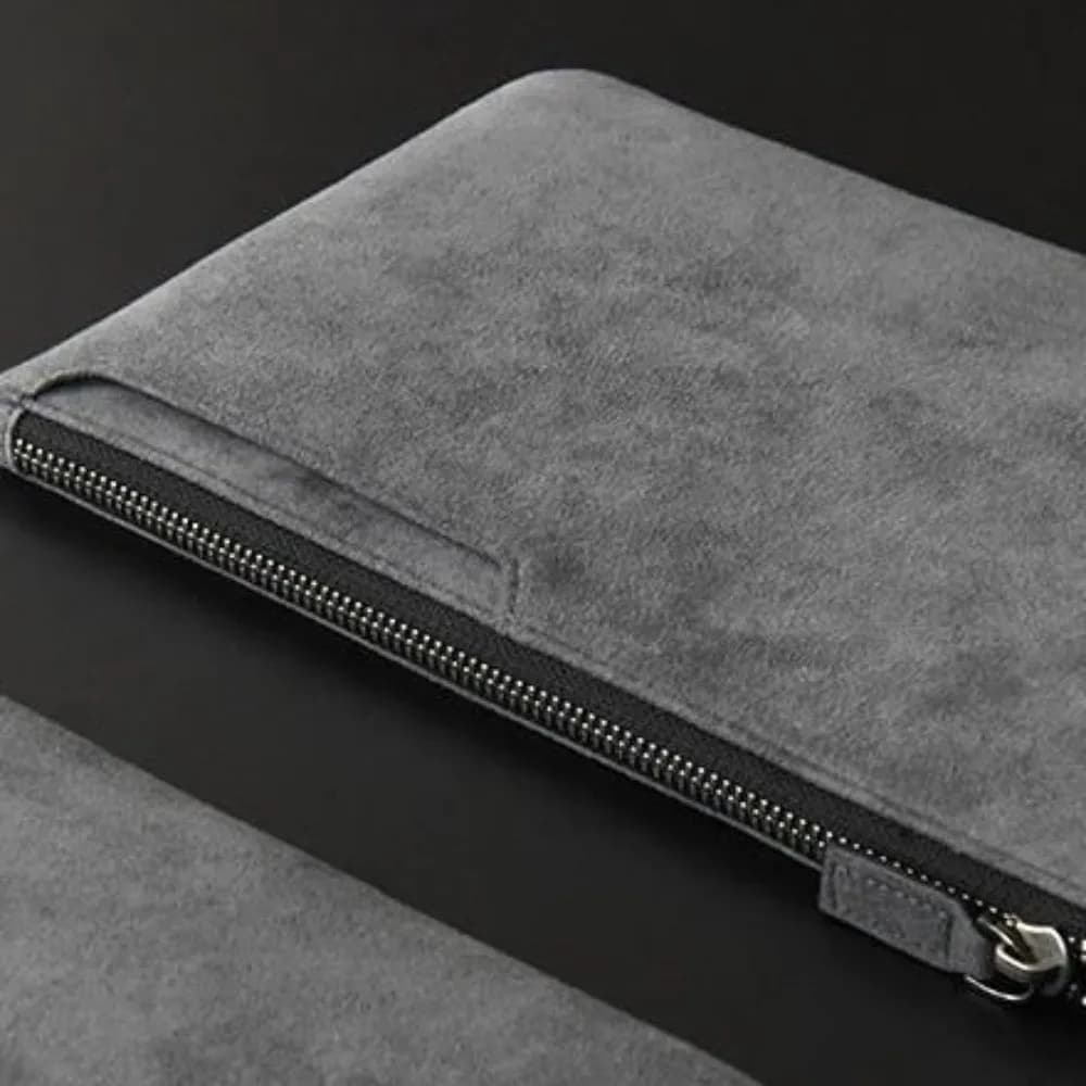 Men's Handbag Laptop for Business, Large Capacity, Soft Surface, coin holder and Casual Phone Door