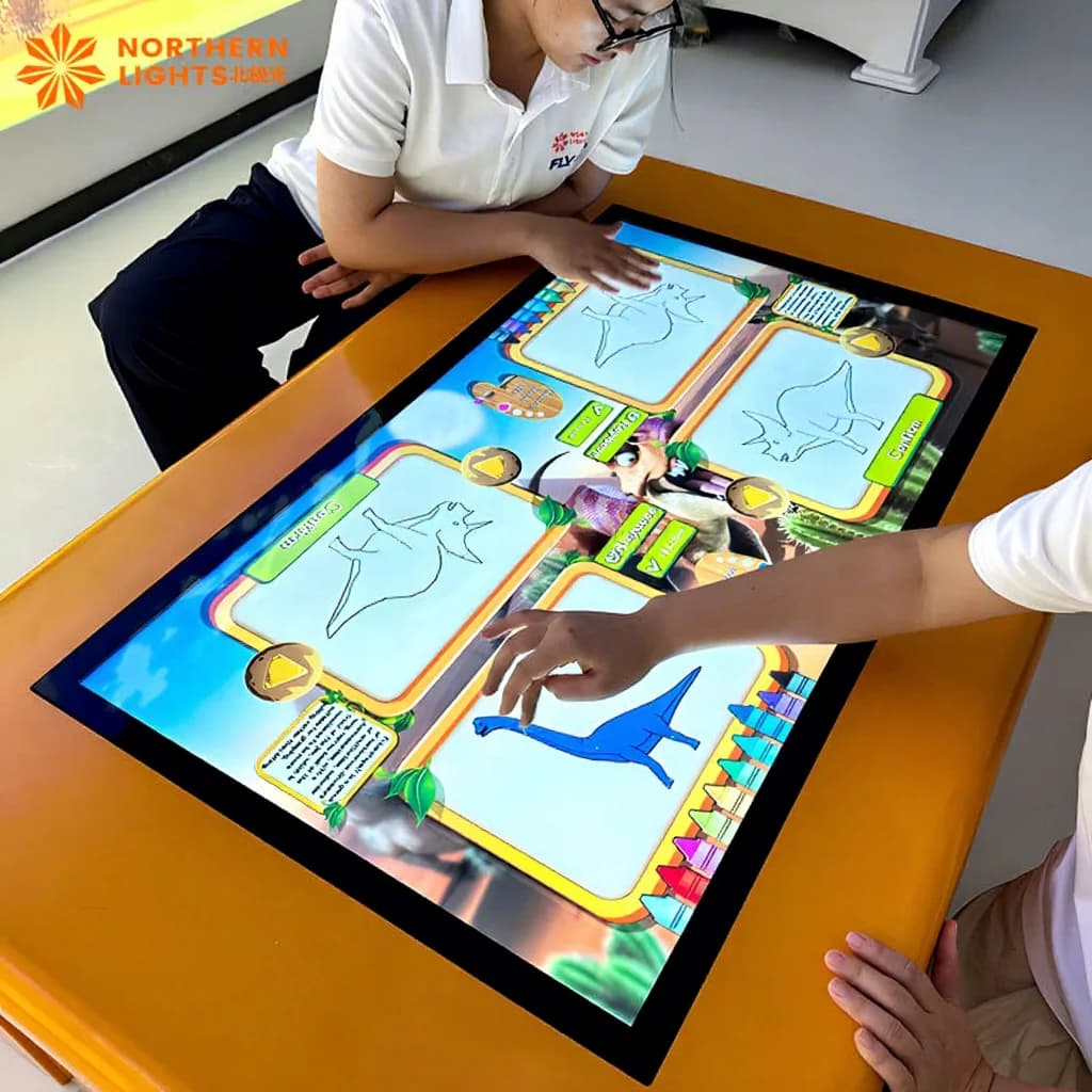 AR Magic Painting Interactive Projector Wall Touch Screen Game For Amusement Park