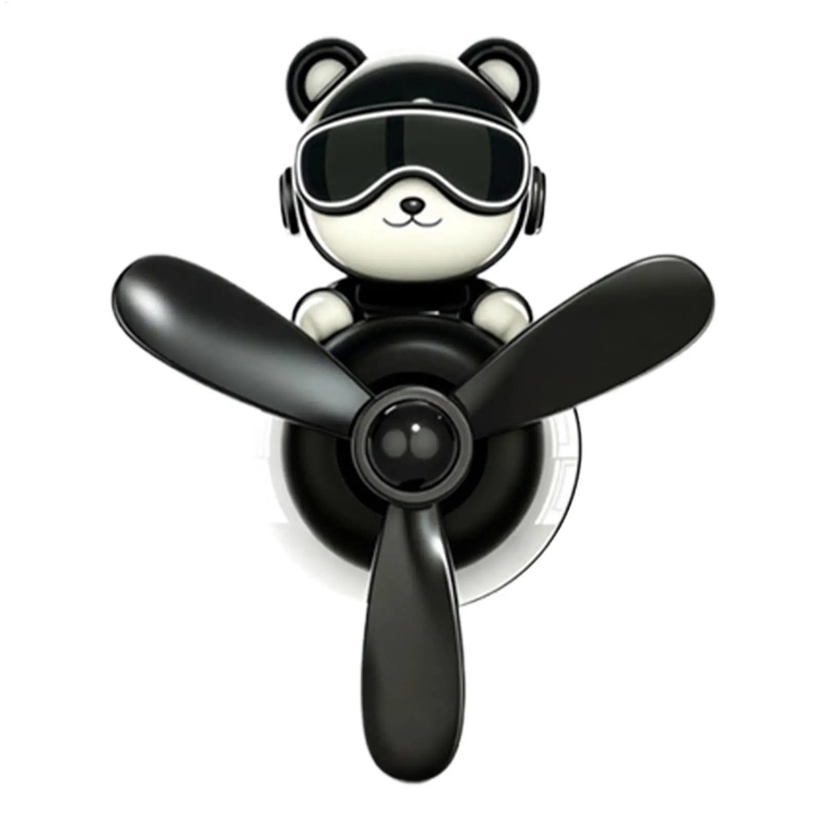 Deodorante per auto a forma di orso, diffusore di profumo per auto, per autisti, detailer, modificatori, restauratori, viaggiatori, camionisti