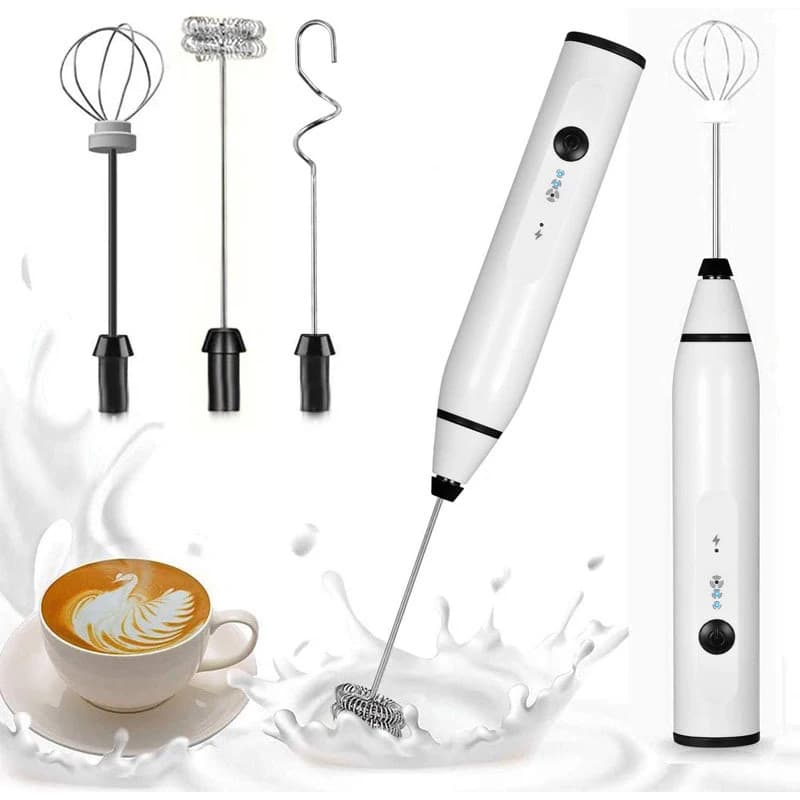 Portable Electric Mini Blender for Milk, USB Electric Plug, Blender and Mixer for Capuchin