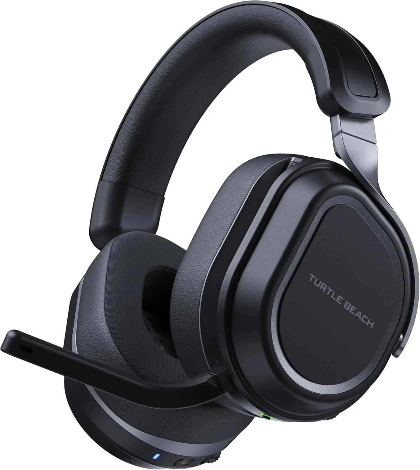 Wireless Gaming Headphones for PS5, PS4, PC, Mobile – 60mm Driver, Microphone with AI Rumor Cancellation, Bluetooth, 80 Hour Battery