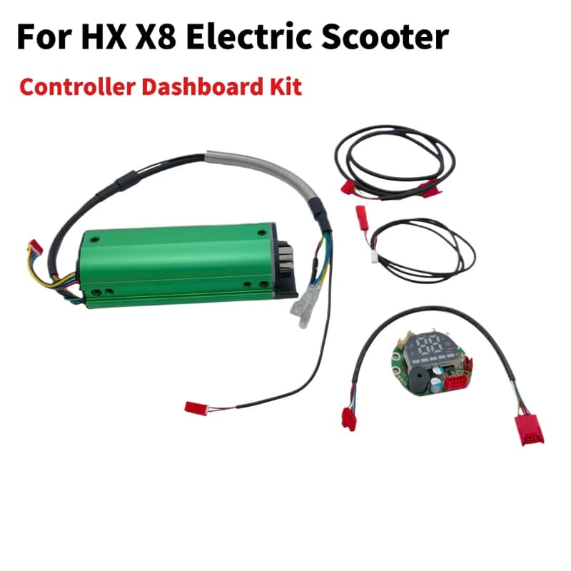 48V 15A Motor Controller Dashboard Kit Data Line for HX X8 Electric Scooter Central Control Instrument Panel Display Screen Part
