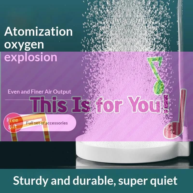 1PC Air Stone Oxygen Aerator For Aquarium Disc Bubble Diffuser Air Bubble Pump Hydroponic Oxygen Plate Mini Accessories Nano