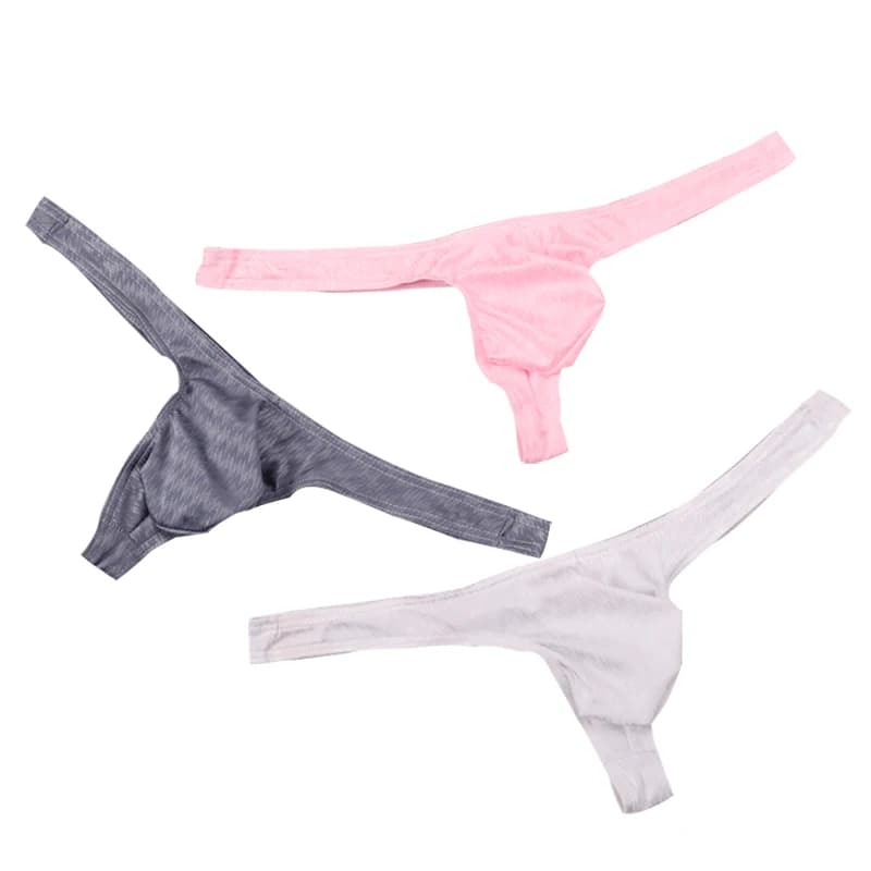 Perizoma Sexy Gay in Tessuto Jacquard, Mini Slip da Uomo, Jockstrap e G-String Erotici Divertenti