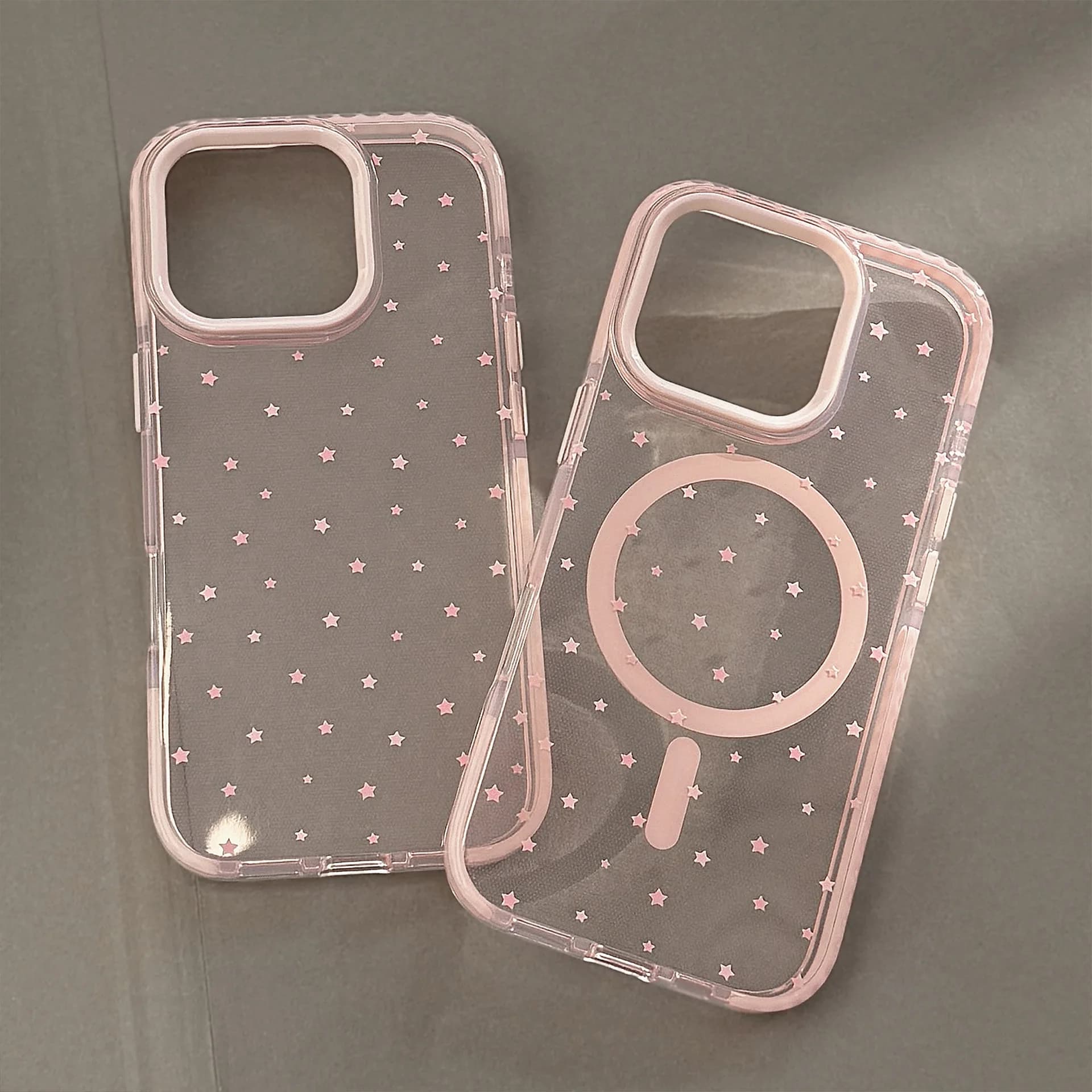 Protective phone case with transparent magnetic full-screen Korean wireless charging for iPhone 17 16 15 14 13 12 Pro Max