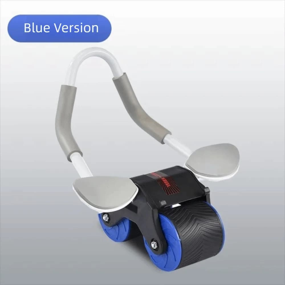 Automatic Rebound Ab Roller Wheel Elbow Support Knee Mat Abdominal Wheel Silent Portable Core Trainer Belly Slimming