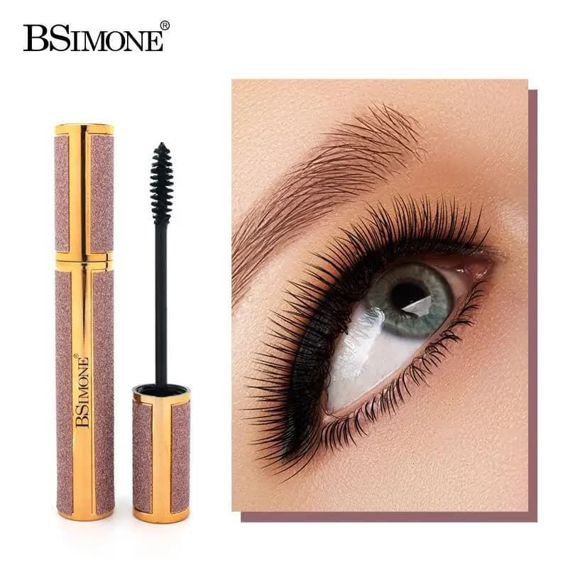 BSIMONE Mascara Extension 4D Waterproof 12g Black Volume Extreme Long Length Anti-slip Cosmetics for Makeup Eyelashes