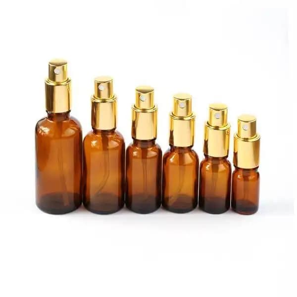 264 pz 50 ml Bottiglie di Vetro Spray Colorate Ambra Profumo Blu Olio Essenziale Riutilizzabili Coperchi Spray Oro Verde 100 ml 30 ml 15 ml 20 ml
