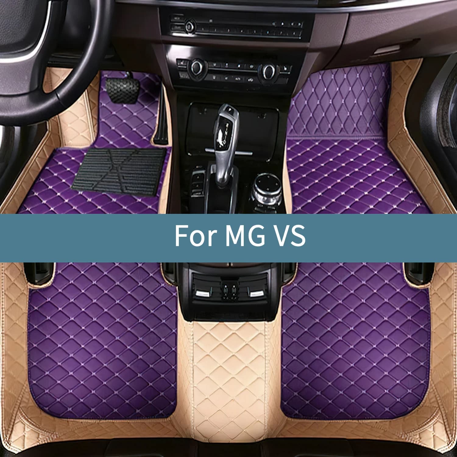 Tappetini per auto per MG VS 2022 2023 2024 2025 2026 Set completo di tappetini impermeabili per accessori auto