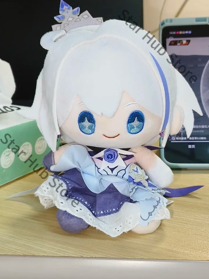 Honkai Impact 3 Elysia Kiana Sitting Doll Stuffed Animal Maumet Mascot Cosplay Official Legal Copy Adorable Souvenir Anime Gifts