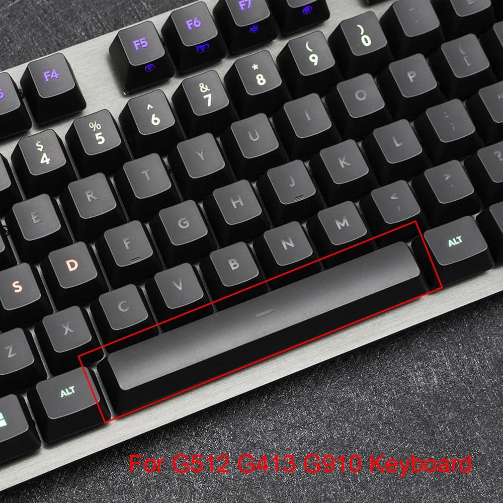 Tasto spaziatore di ricambio per tastiera meccanica Logitech G512 G910 G413
