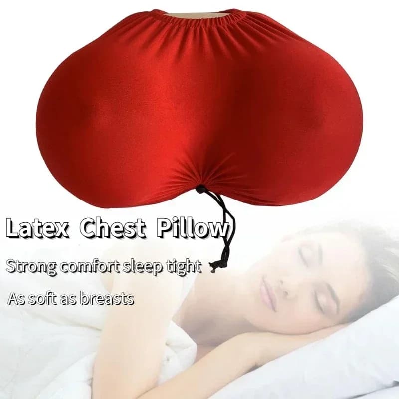 2025 Manufacturer Direct Sales Latest Home Latex Pillow Chest Pillow Back Pillow Chest Mat Fabric Comfortable Side Sleeping Mat