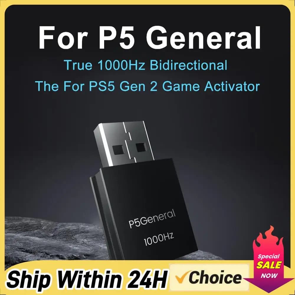 PS5 game activator with 1000Hz bidirectional support for Raspberry Pi/Reasnow/Titan Two&XIM NEXUS