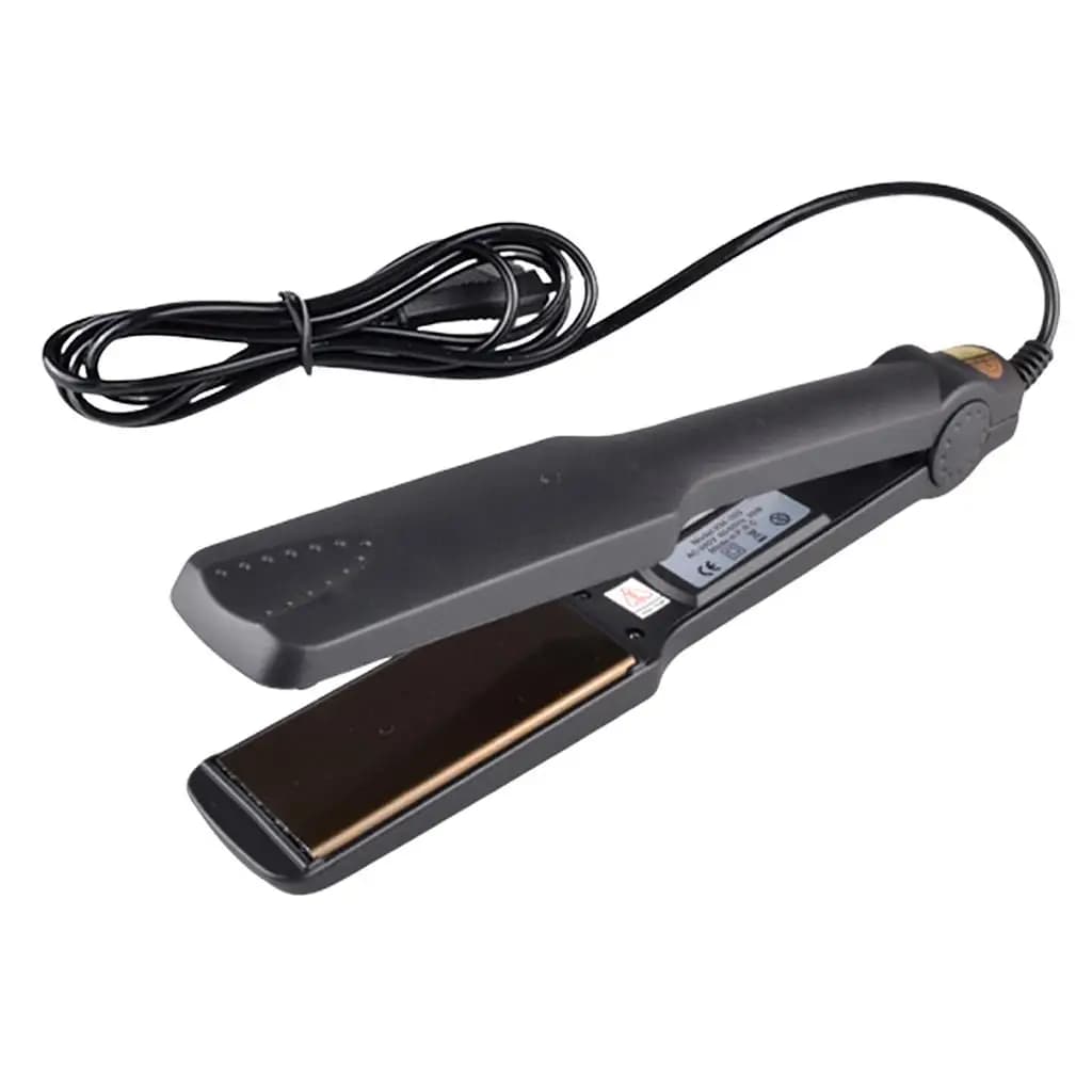Professional Black Hair Plate for Styling on Wet and Dry Hair