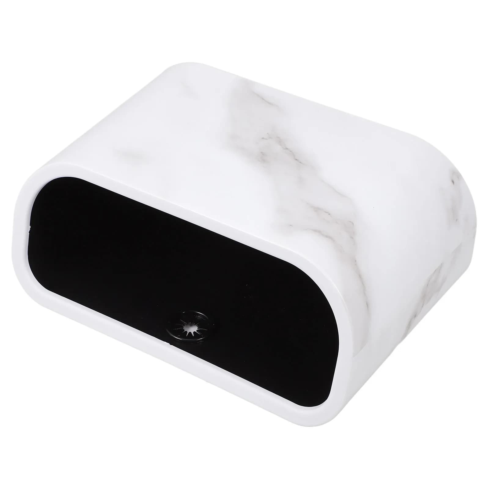 Cestino da scrivania compatto senza coperchio, mini contenitore per rifiuti per ufficio, hotel, spazi di lavoro, elegante e moderno in PP, facile da pulire, portatile