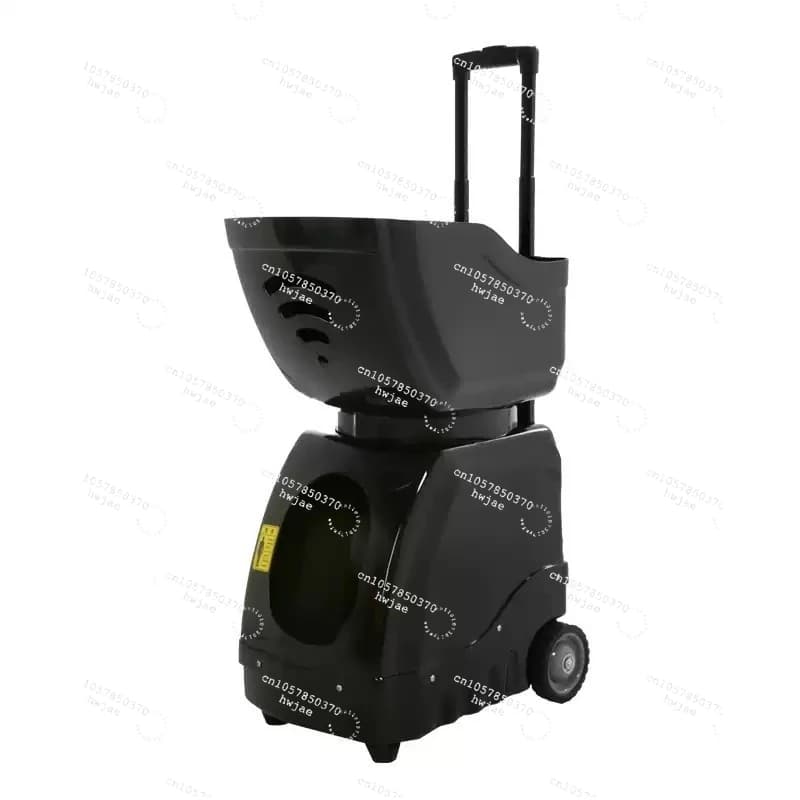 Servitore automatico di palline da tennis intelligente 1801, macchina per allenamento tennis a sei punti con lancio incrociato