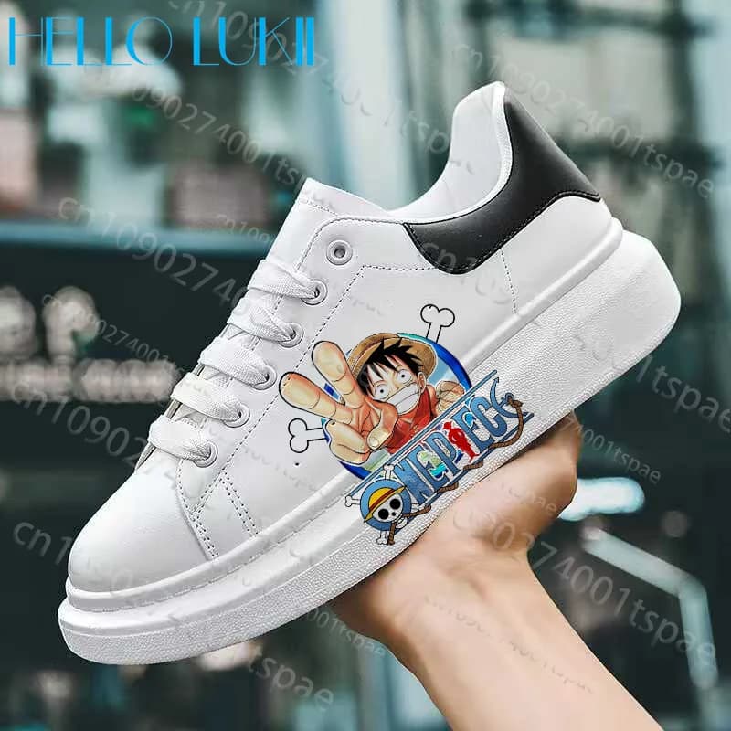 Scarpe da trekking ONE PIECE per adulti, design con personaggio di Luffy, per uomo e donna, popolari, traspiranti, piatte, per tutte le stagioni 2026