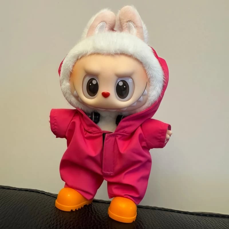 Suitable for Labubu Doll Jacket Labubu V1 V2 V3 Personality Fashionable Plush Doll Clothing Accessories Children's Toy Gifts