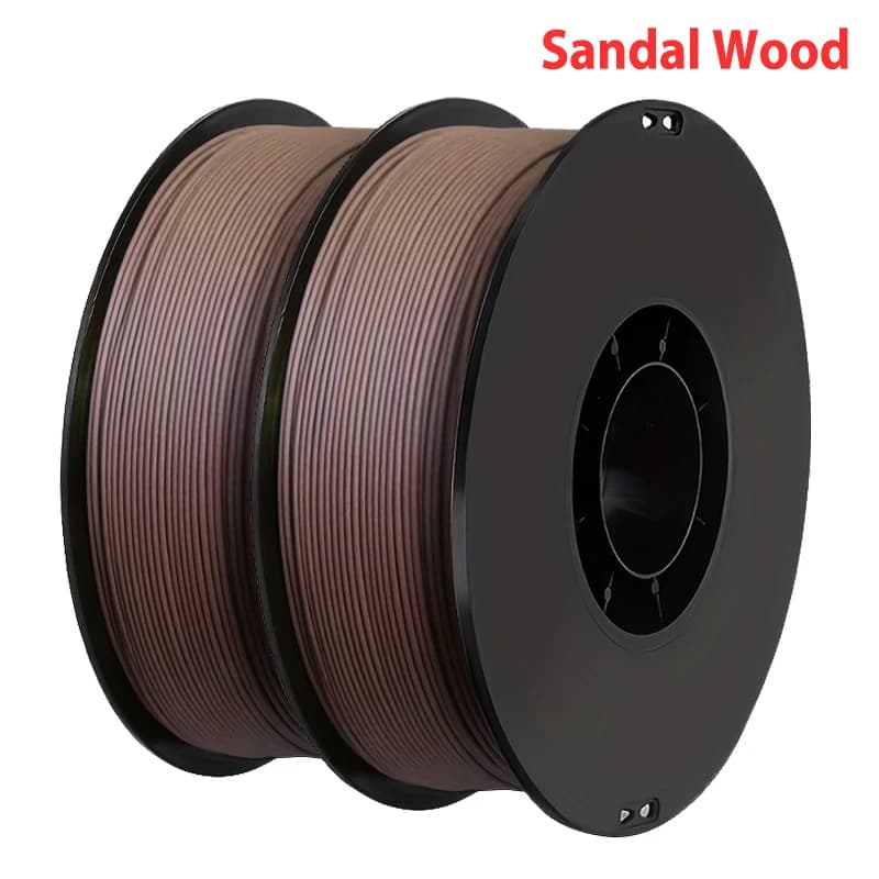 3D Printer Filaments for Pla sandalwood from 1.75 mm Supplies for non-toxic sublimation Sandalwood with plastic effect 3D printing materials 250g