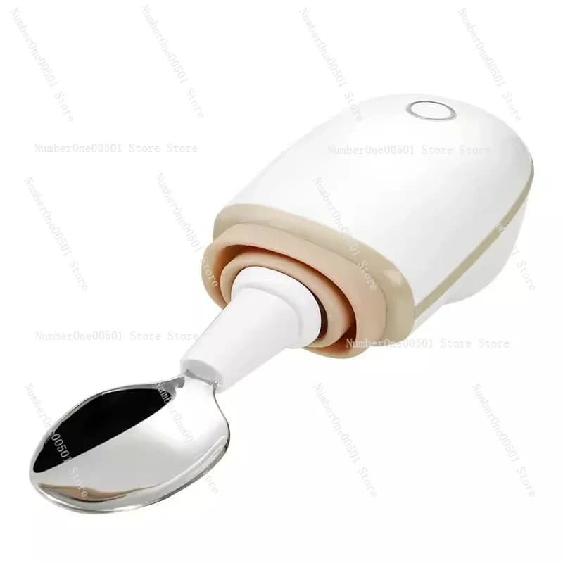 Cucchiaio anti-vibrazione intelligente per anziani, cucchiaio da zuppa, agitazione delle mani, tecnologia argentata, tavolo da pranzo, accessori per le borse