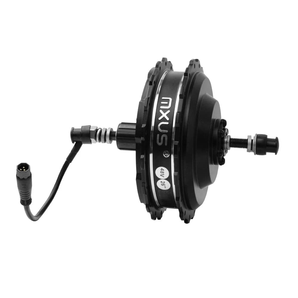 MXUS 48V750W Cassetta di Trasmissione Posteriore Motore del Mozzo Ruota Dentata XF-19C 142mm Grande Cavo Adattatore Impermeabile a 9 Core Motore di Refit per Bicicletta