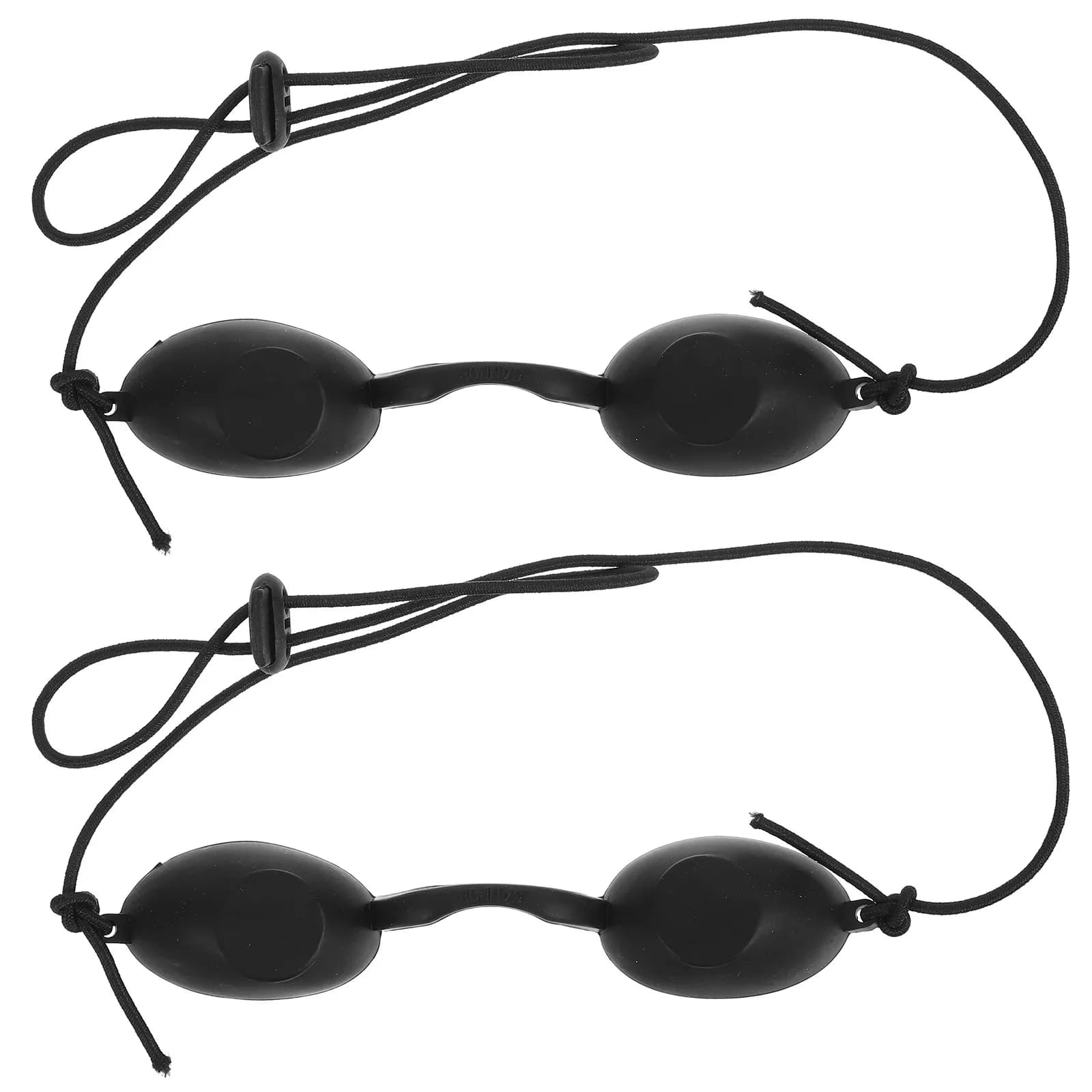 2 Pezzi di Patch Oculari di Sicurezza in Silicone Premium per Trattamenti IPL LED, Rimozione Tatuaggi, Sbiancamento Denti, Abbronzatura, Tatuaggio Sopracciglia