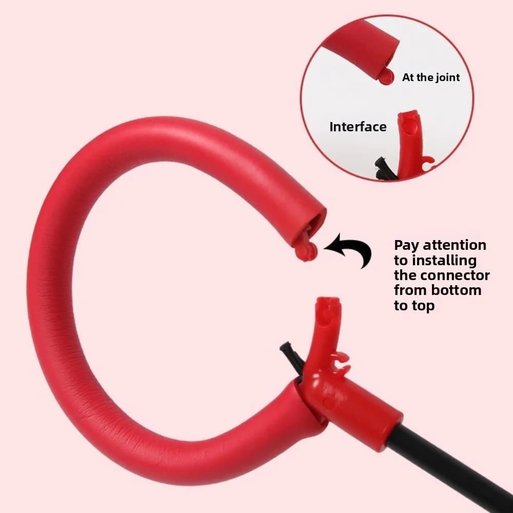 Jumping Ball with PVC Light Cord, Ankle Ball, Unisex Parent-Child Games, Reaction Training and Strength for Kids with One Foot