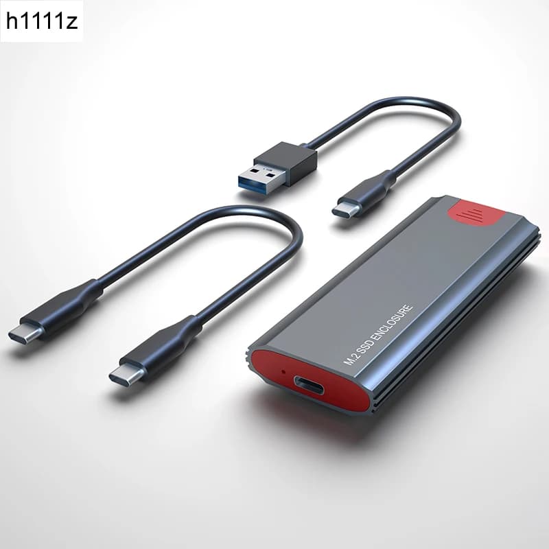 Custodia NVME tipo C custodia adattatore USB 3.1 10G SSD M2 custodia esterna NVME custodia SSD USB NVME custodia in alluminio M.2 senza attrezzi