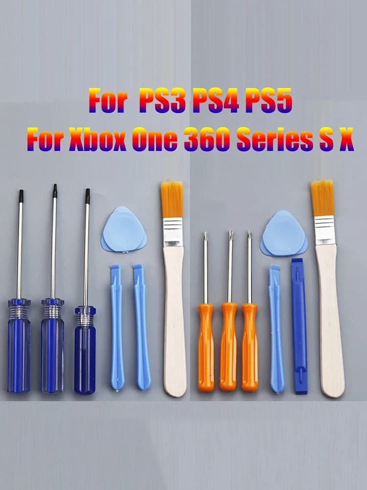 Set di Cacciaviti Torx di Sicurezza T6 T8 T10, Strumento Antimanomissione per Riparazione e Apertura di Console Xbox One 360 PS3 PS4 PS5