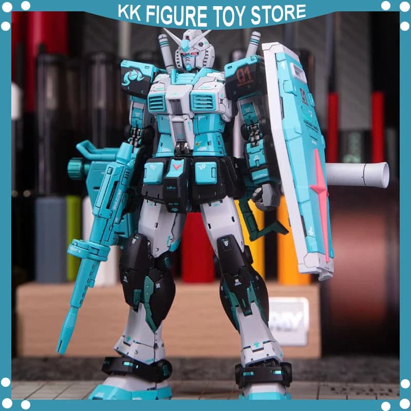 gaogao 1/144 RG RX-78-2 2.0 Hatsune Color Assembly Model Kit RG 2.0 action figure robot in plastica da assemblare